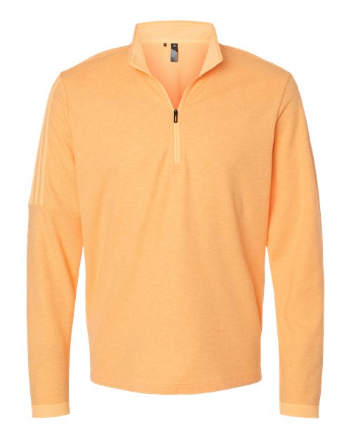 Adidas. 3-Stripes Quarter-Zip Sweater. A554