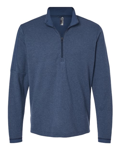 Adidas. 3-Stripes Quarter-Zip Sweater. A554