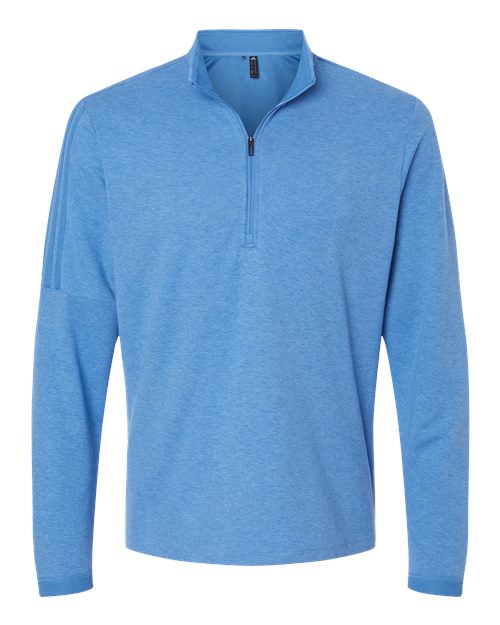 Adidas. 3-Stripes Quarter-Zip Sweater. A554
