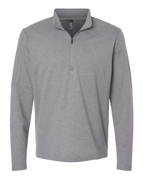 Adidas. 3-Stripes Quarter-Zip Sweater. A554