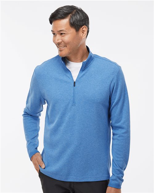 Adidas. 3-Stripes Quarter-Zip Sweater. A554