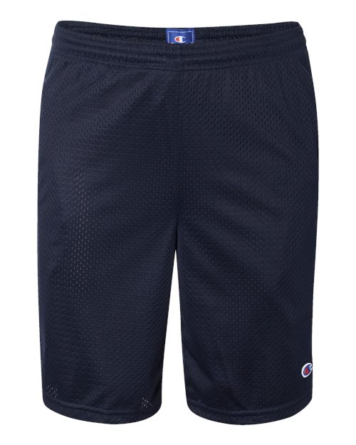 Champion. Polyester Mesh 9" Shorts with Pockets. S162