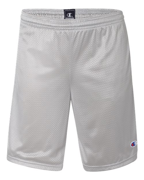 Champion. Polyester Mesh 9" Shorts with Pockets. S162