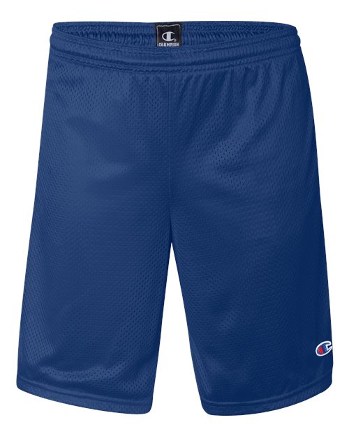 Champion. Polyester Mesh 9" Shorts with Pockets. S162