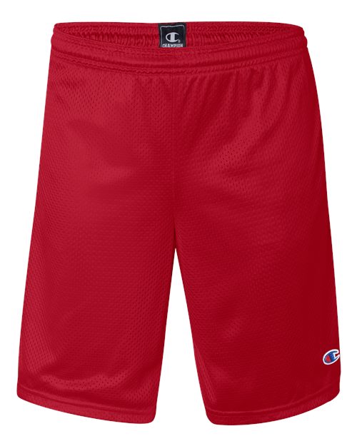 Champion. Polyester Mesh 9" Shorts with Pockets. S162