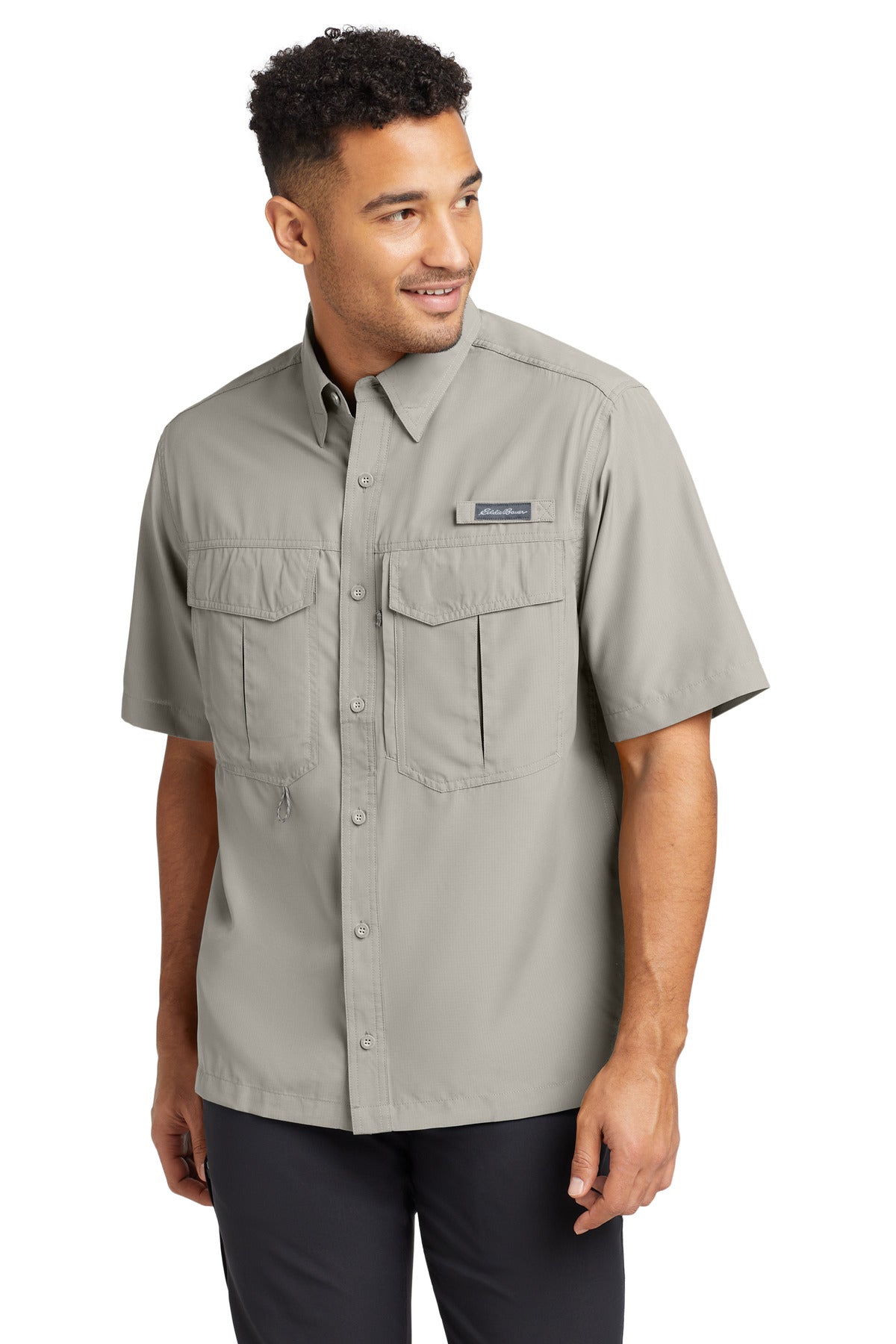 Eddie Bauer - Short Sleeve Performance Fishing Shirt. EB602