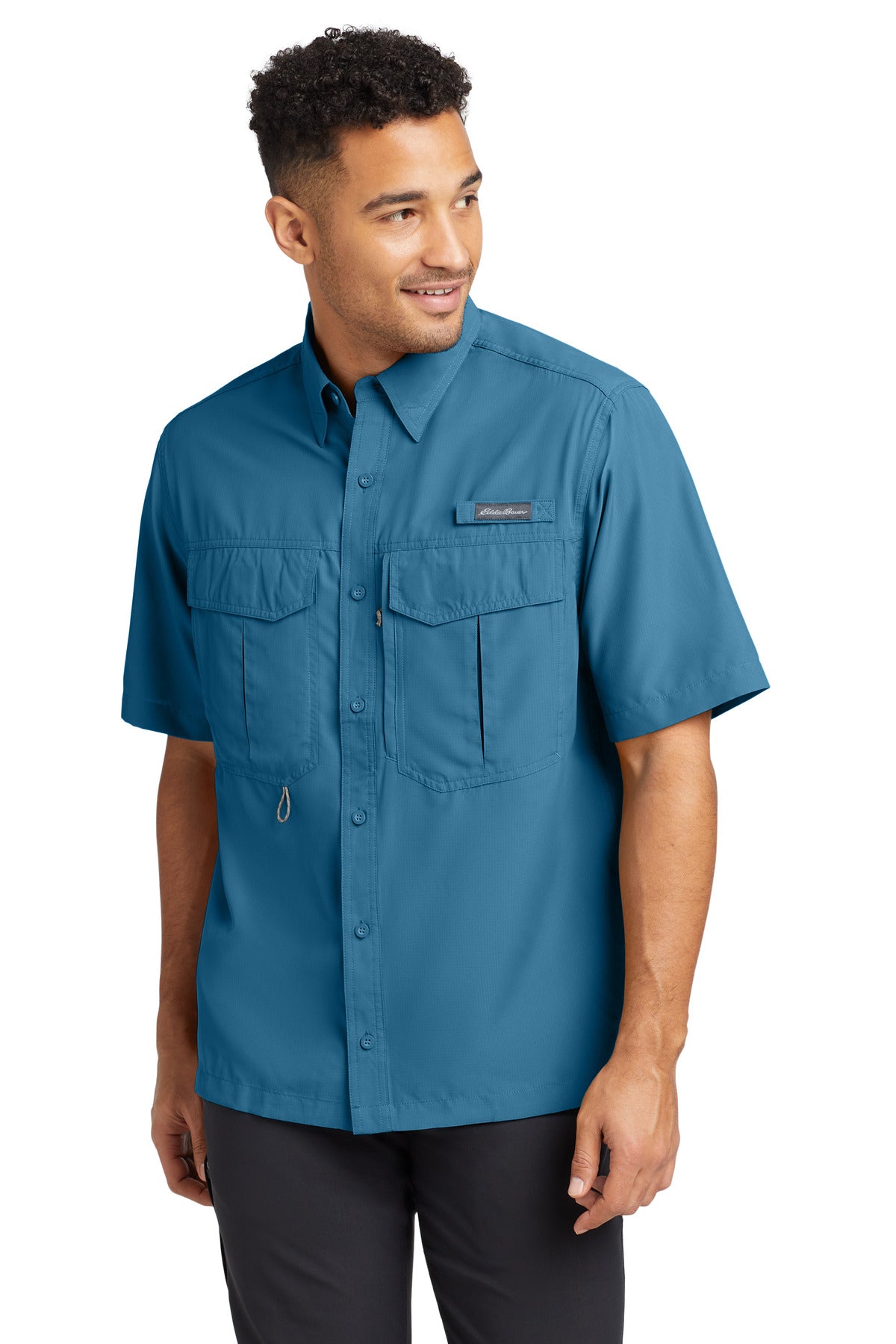 Eddie Bauer - Short Sleeve Performance Fishing Shirt. EB602