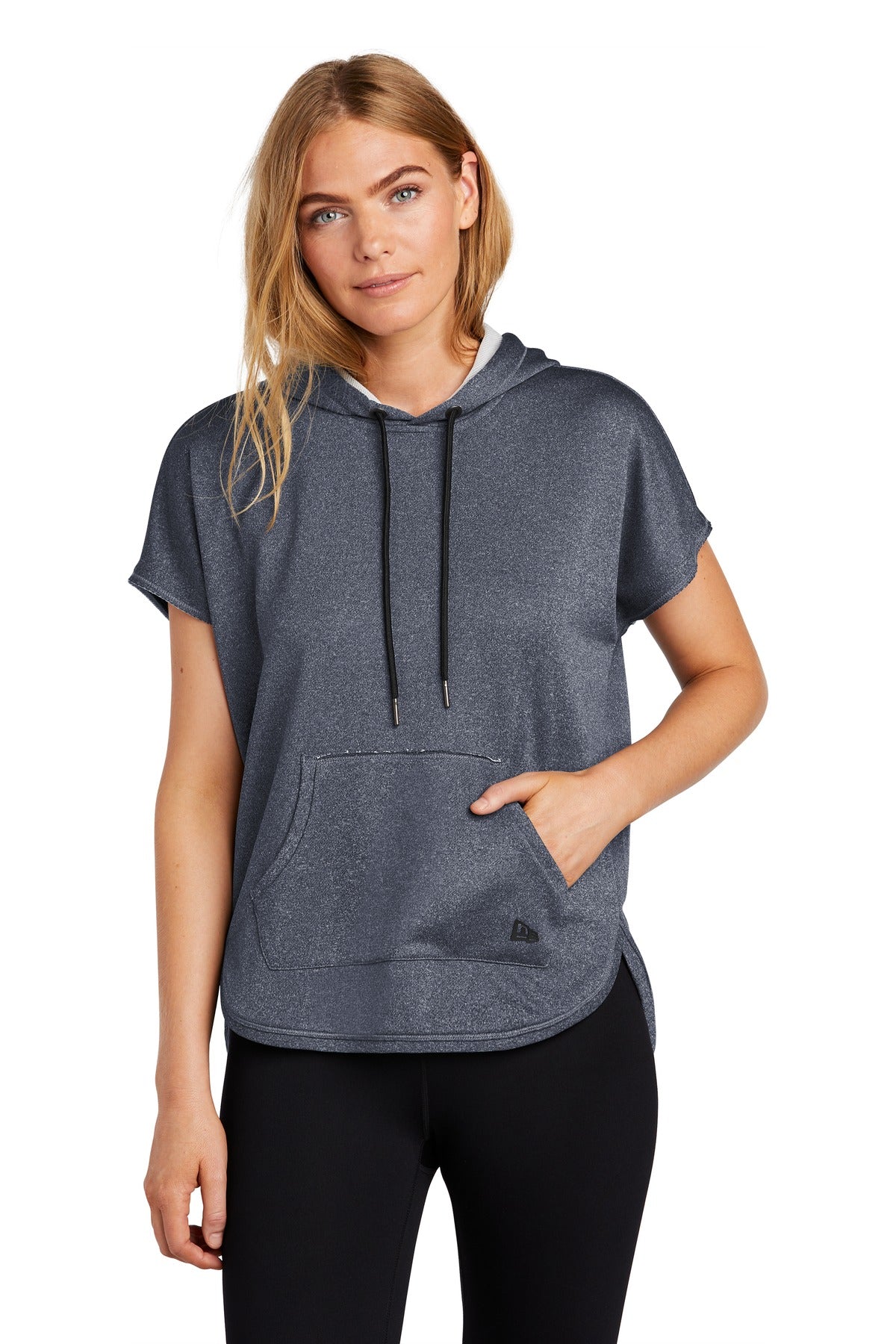 New Era Women's Performance Terry Short Sleeve Hoodie LNEA533