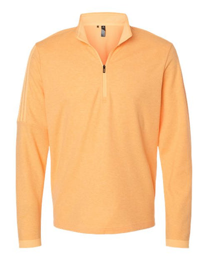 Adidas. 3-Stripes Quarter-Zip Sweater. A554