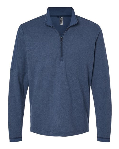 Adidas. 3-Stripes Quarter-Zip Sweater. A554
