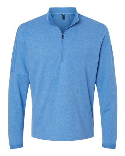 Adidas. 3-Stripes Quarter-Zip Sweater. A554