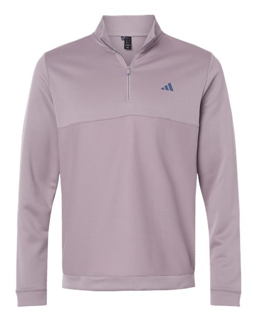 Adidas. Ultimate365 Textured Quarter-Zip Pullover. A2001