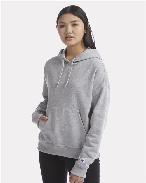 Champion. Women's Powerblend® Hooded Sweatshirt. S760