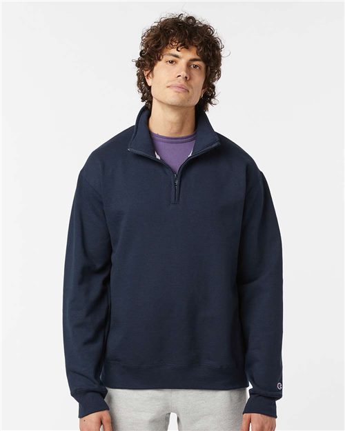 Champion. Powerblend® Quarter-Zip Sweatshirt. S450