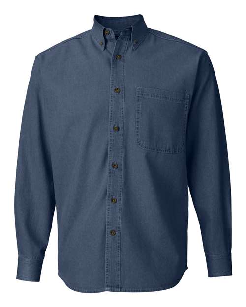 Sierra Pacific. Denim Shirt Tall Sizes. 7211