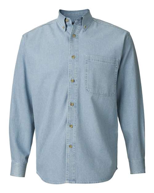 Sierra Pacific. Denim Shirt Tall Sizes. 7211