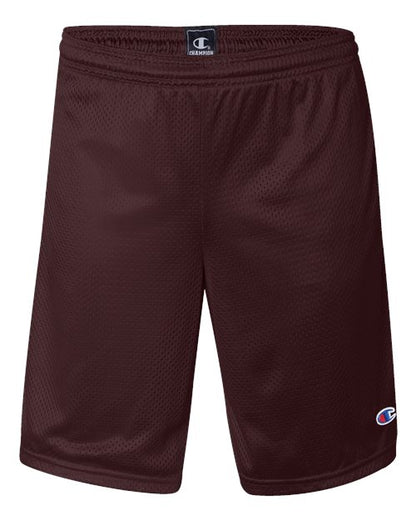 Champion. Polyester Mesh 9" Shorts with Pockets. S162