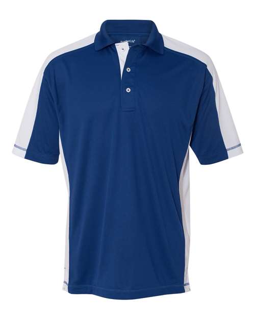Sierra Pacific. Colorblocked Moisture Free Mesh Polo. 0465
