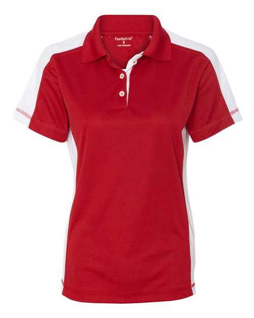 Sierra Pacific. Women's Colorblocked Moisture Free Mesh Polo. 5465