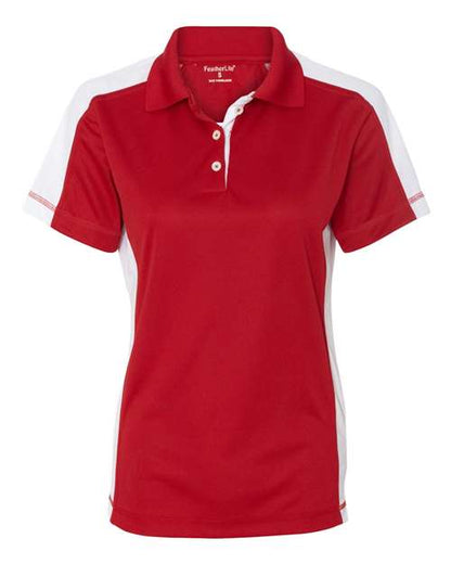 Sierra Pacific. Women's Colorblocked Moisture Free Mesh Polo. 5465