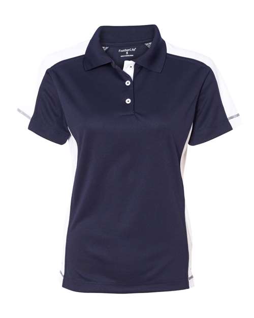 Sierra Pacific. Women's Colorblocked Moisture Free Mesh Polo. 5465