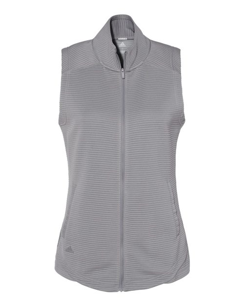 Adidas. Women's Textured Full-Zip Vest. A417