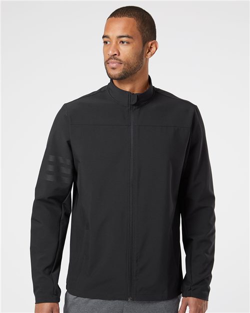 Adidas. 3-Stripes Full-Zip Jacket. A267
