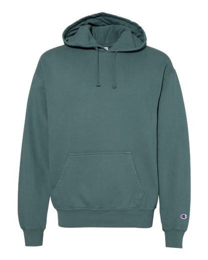 Champion. Garment-Dyed Hooded Sweatshirt. CD450
