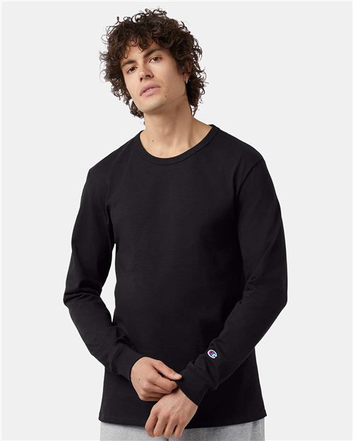 Champion. Heritage Jersey Long Sleeve T-Shirt. T453